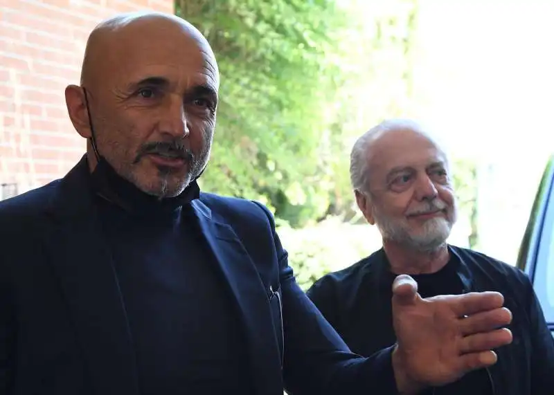 LUCIANO SPALLETTI E AURELIO DE LAURENTIIS