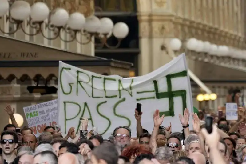 manifestazioni contro green pass