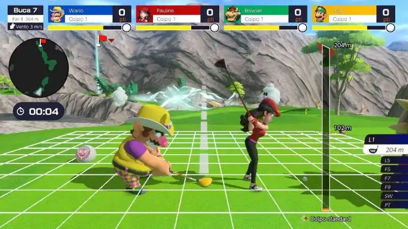 MARIO GOLF SUPER RUSH         