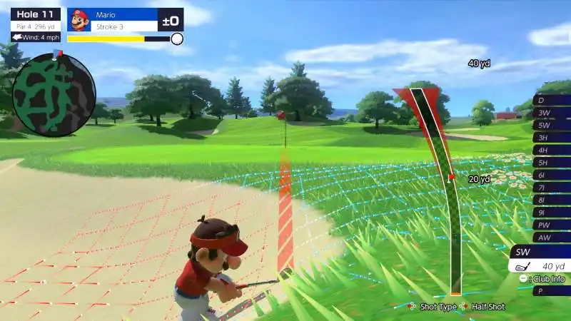 MARIO GOLF SUPER RUSH     