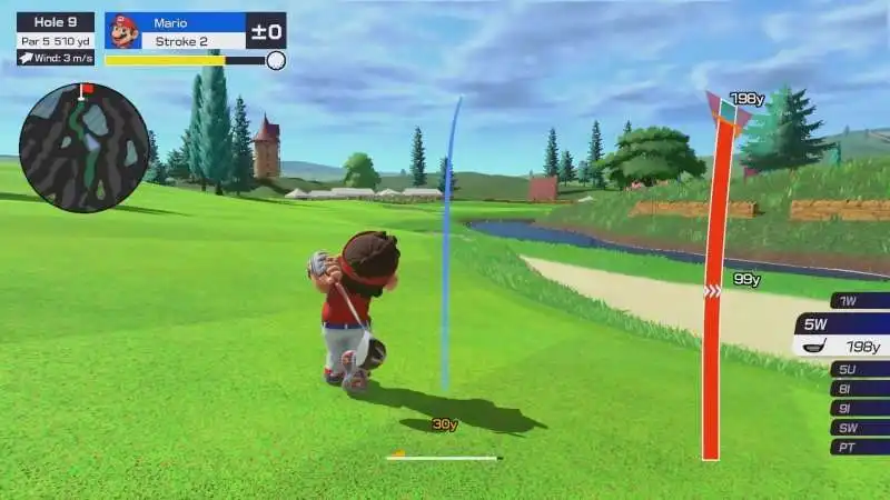 MARIO GOLF SUPER RUSH   