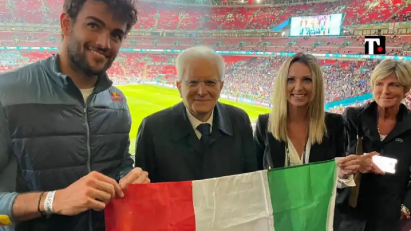 MATTEO BERRETTINI - SERGIO MATTARELLA - VALENTINA VEZZALI - EVELINA CHRISTILLIN