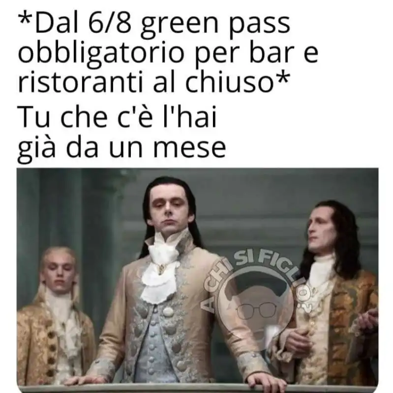 meme sul green pass 4