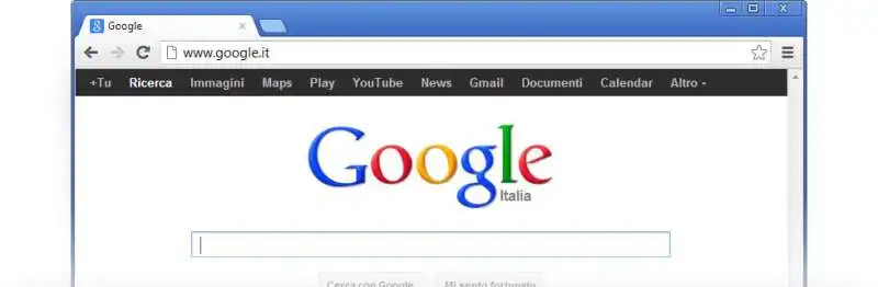 pagina iniziale chrome