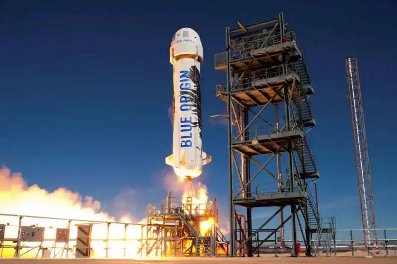 Partenza di Blue Origin