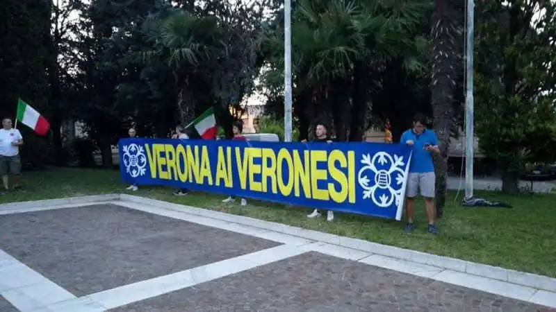 protesta centro di accoglienza roncoleva di trevenzuolo 