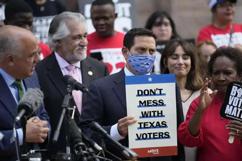 PROTESTE DIRITTI VOTO TEXAS 