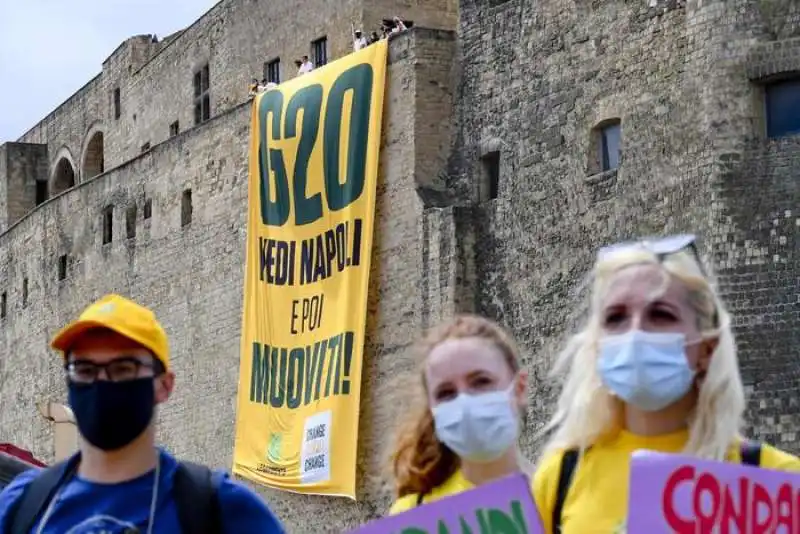  proteste g20 napoli 2