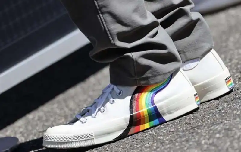 VETTEL SCARPE ARCOBALENO