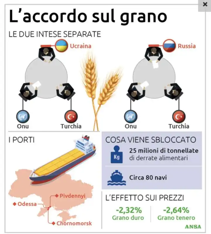 accordo sul grano istanbul 
