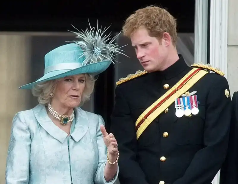 Camilla Parker Bowles e HARRY