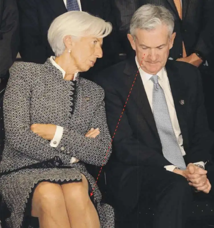 CHRISTINE LAGARDE JEROME POWELL 