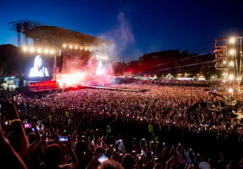 concerto dei maneskin al circo massimo a roma 13