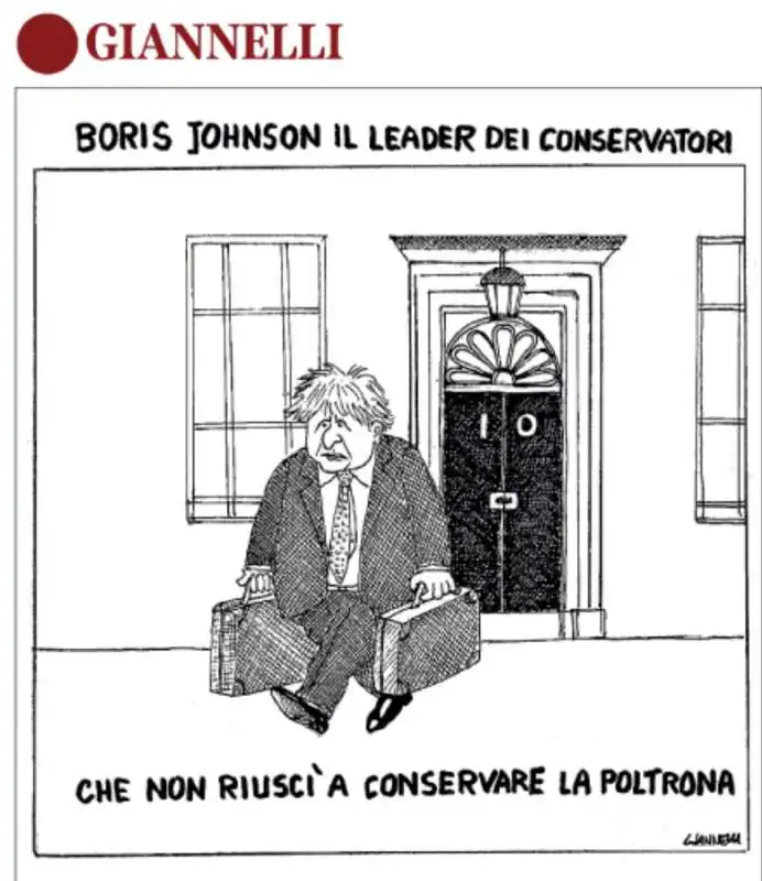 DIMISSIONI DI BORIS JOHNSON - BY GIANNELLI