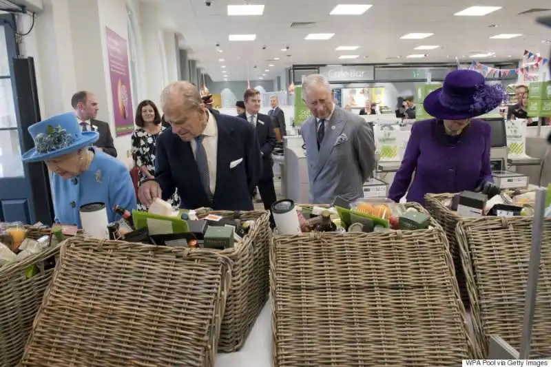 famiglia reale da waitrose 