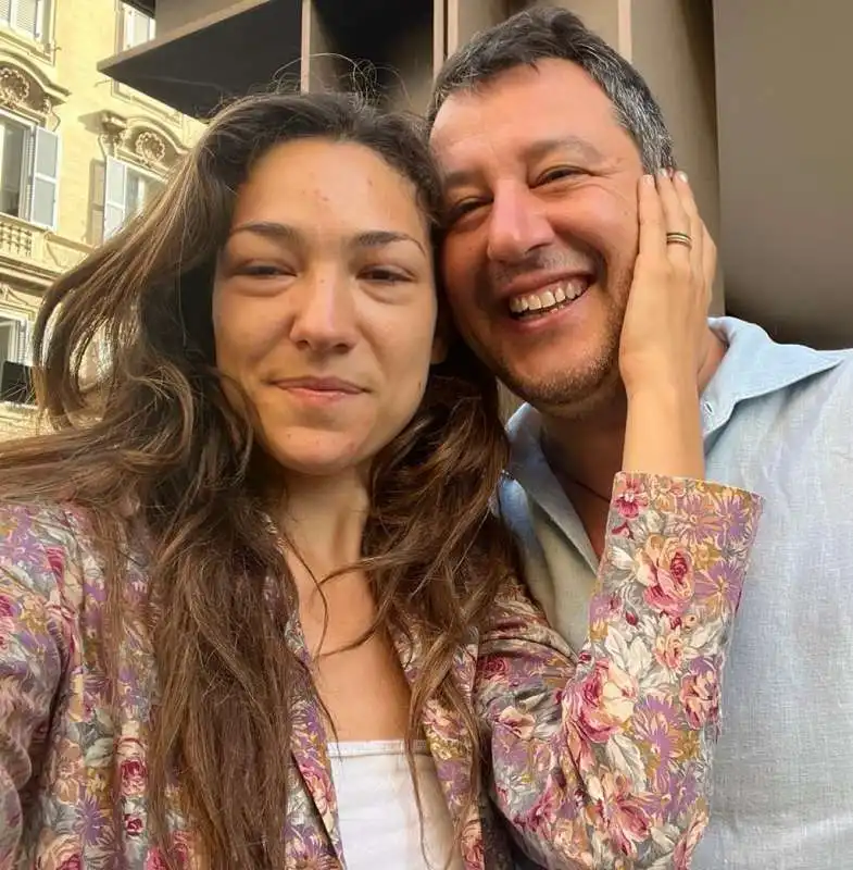 FRANCESCA VERDINI MATTEO SALVINI