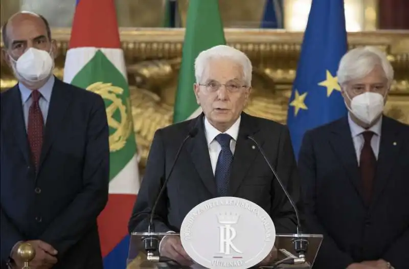 giovanni grasso sergio mattarella ugo zampetti  