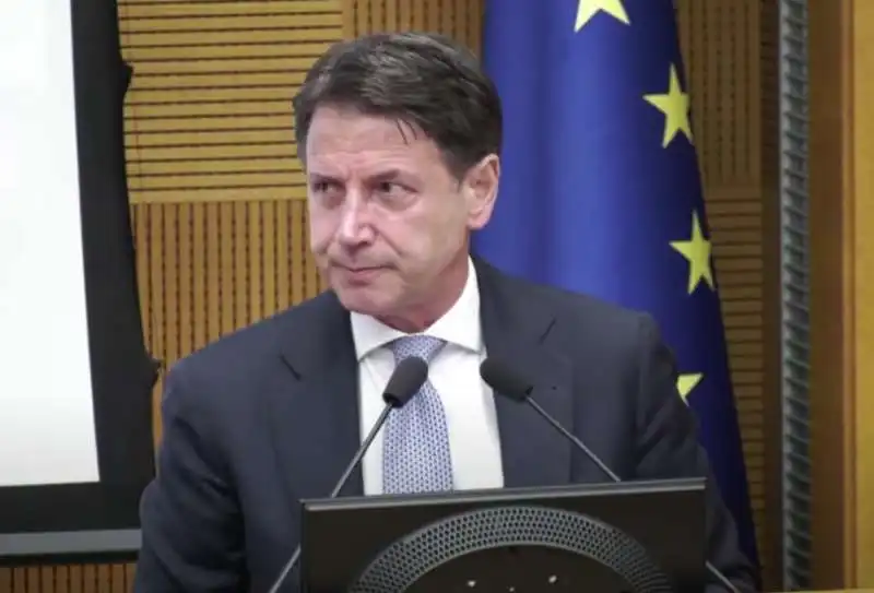 giuseppe conte all assemblea congiunta dei parlamentari m5s     