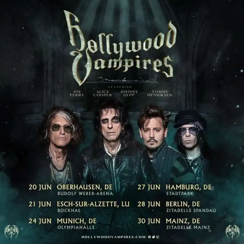 hollywood vampires euro tour 2023