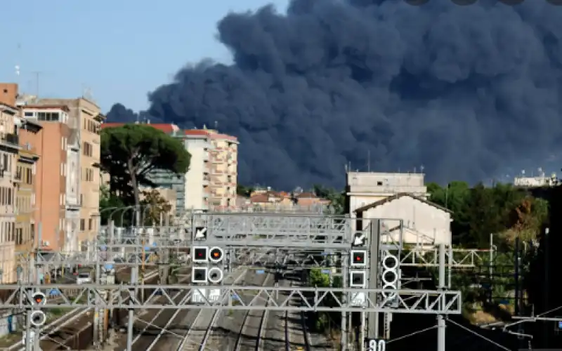 incendio roma