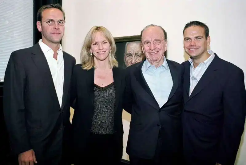 james elisabeth rupert e lachlan murdoch 