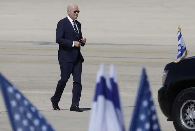 joe biden in israele  