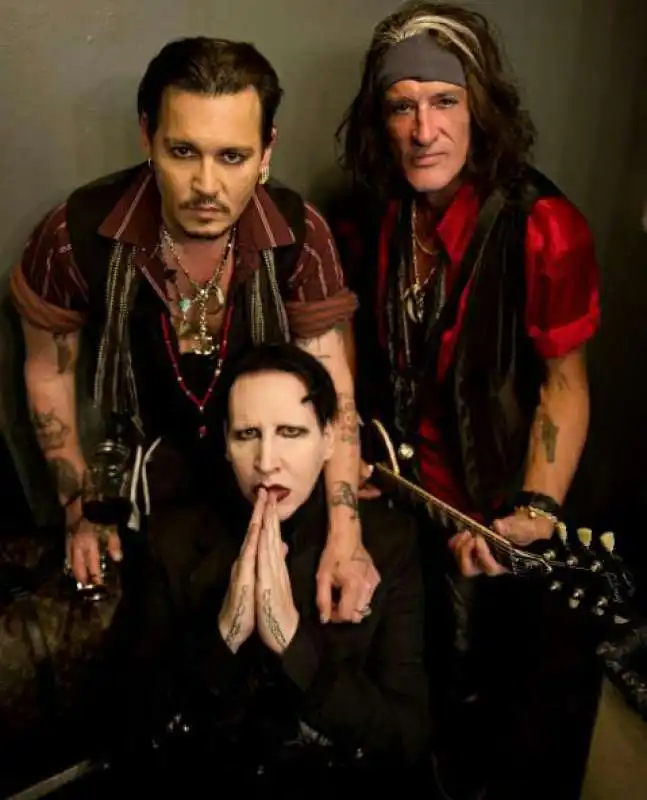 johnny depp marilyn manson joe perry