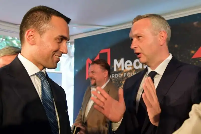 luigi di maio  yaroslav  melnyk  foto di bacco