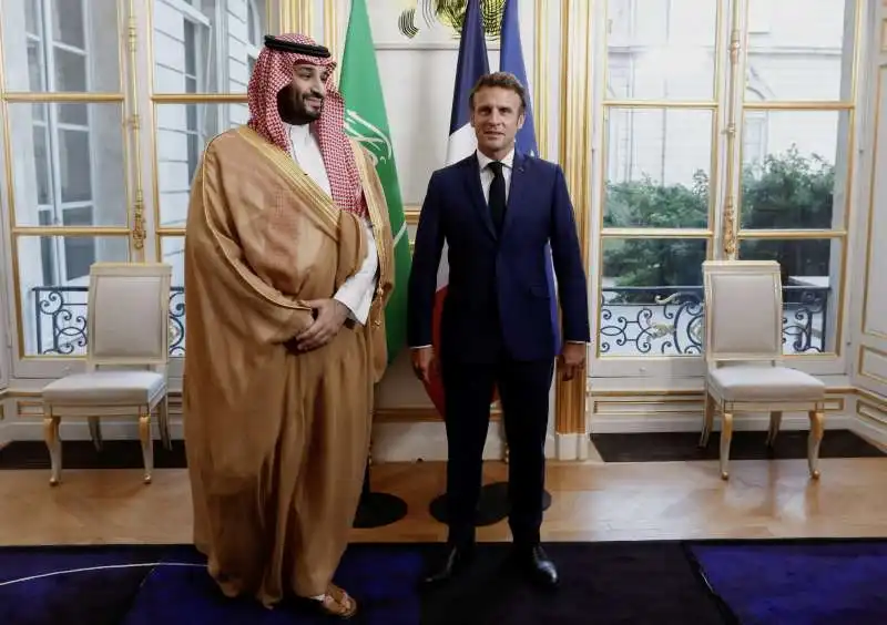 mohammed bin salman    emmanuel macron 