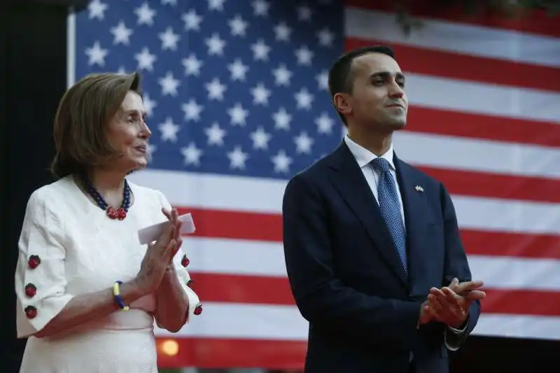 nancy pelosi luigi di maio 5 