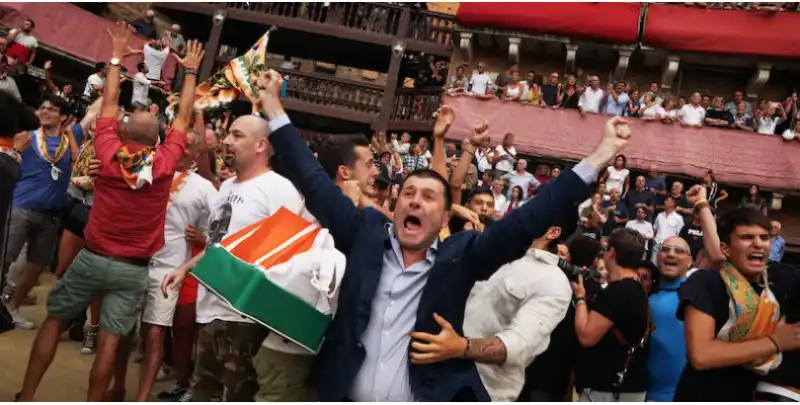 palio di siena vittoria della selva nel 2019