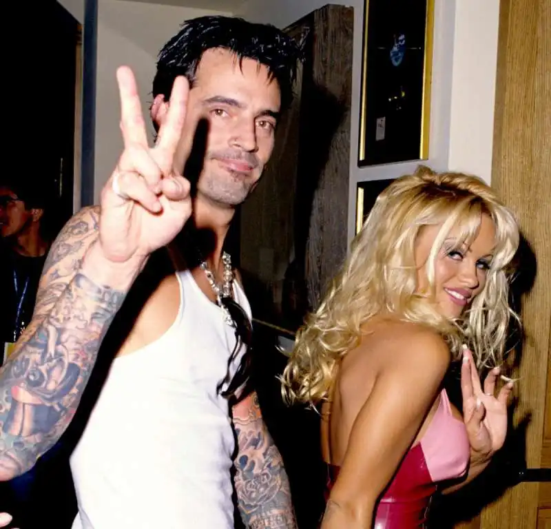 pamela anderson tommy lee las vegas