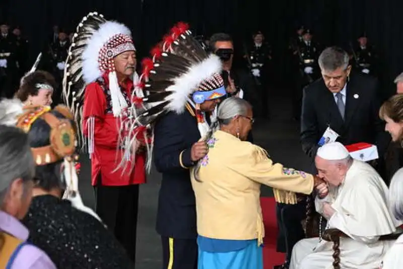 papa francesco in canada 