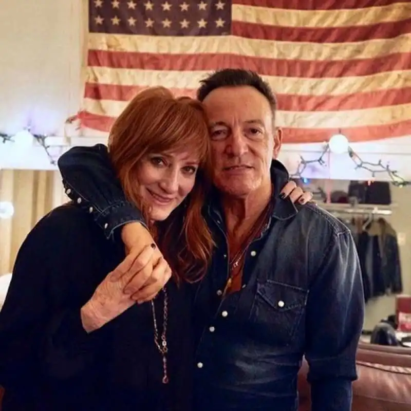 Patti Scialfa e Bruce Springsteen 