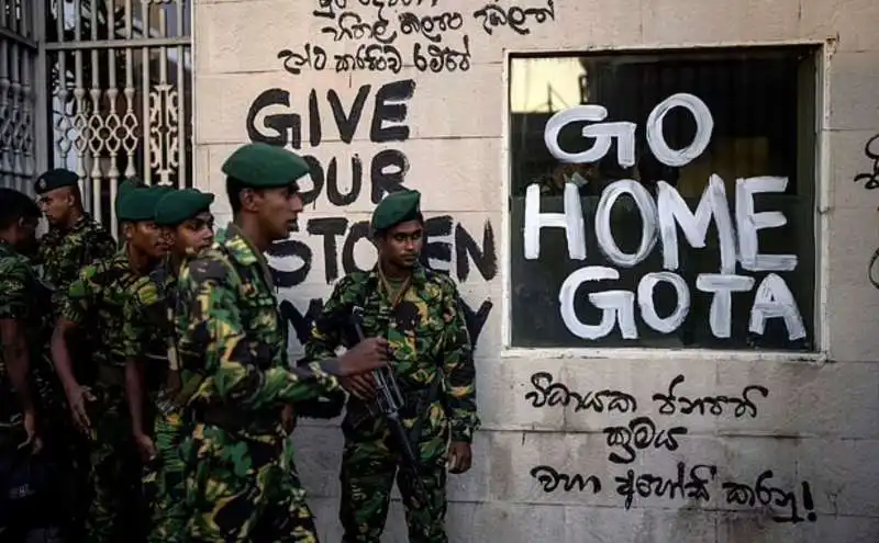 proteste in sri lanka 