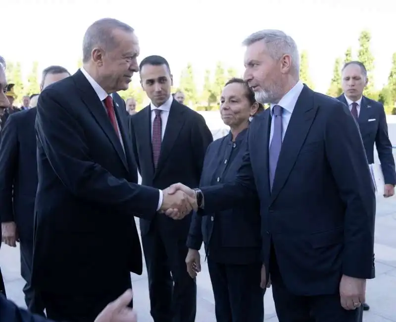 recep tayyip erdogan lorenzo guerini 