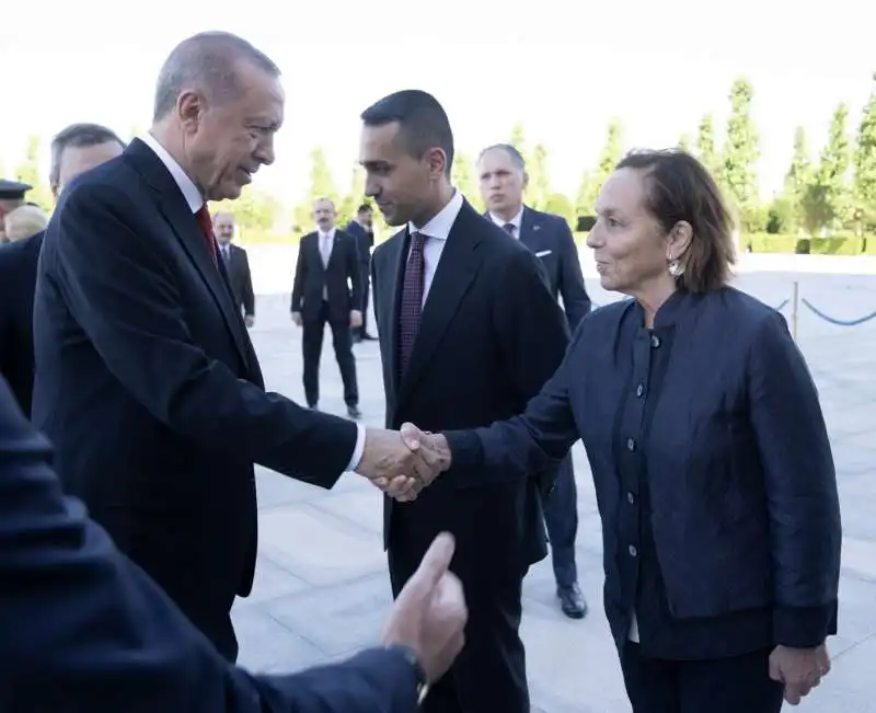 recep tayyip erdogan luciana lamorgese