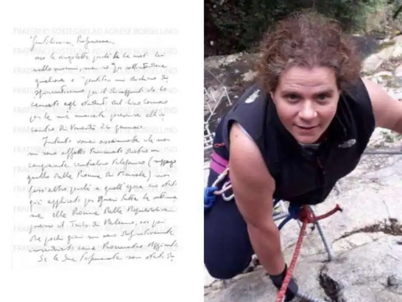 sara caon lettera borsellino