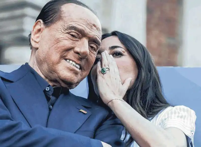 SILVIO BERLUSCONI E LICIA RONZULLI