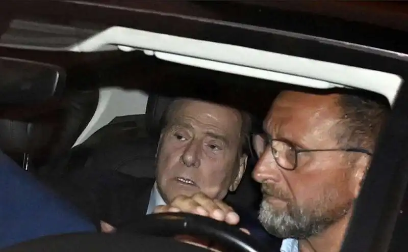 SILVIO BERLUSCONI VERTICE CENTRODESTRA