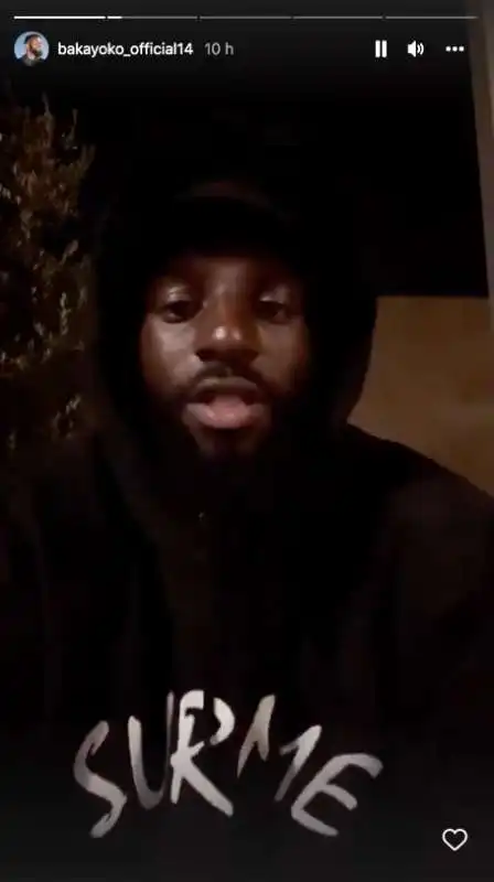 TIEMOUE BAKAYOKO PARLA DELLA PERQUISIZIONE DELLA POLIZIA CON LA PISTOLA PUNTATA ADDOSSO 