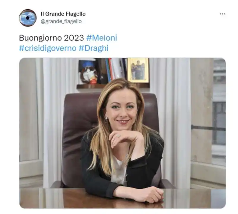 tweet sulle dimissioni di mario draghi   2