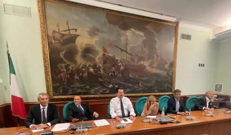 VERTICE CENTRODESTRA A MONTECITORIO 2