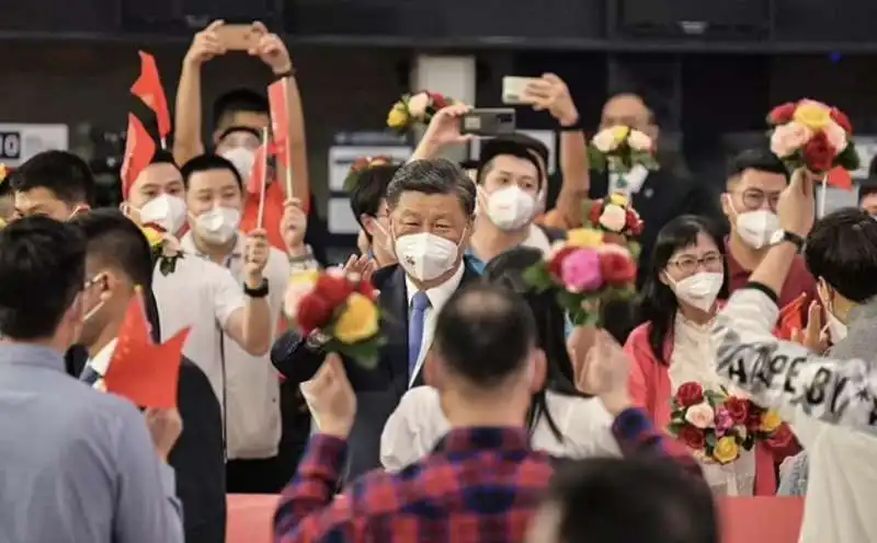 xi jinping a hong kong  2