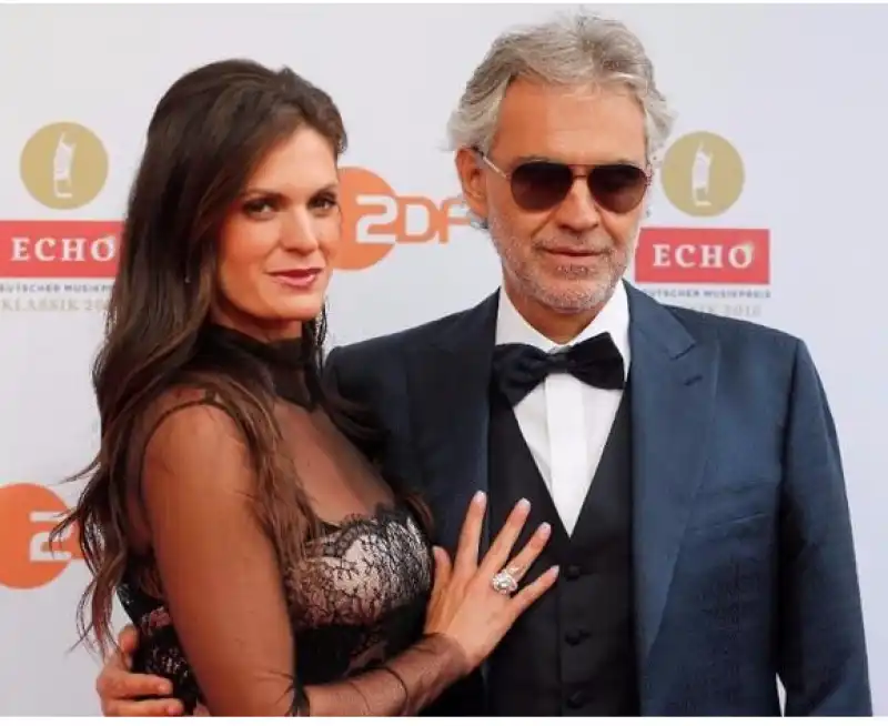 andrea bocelli veronica berti 45