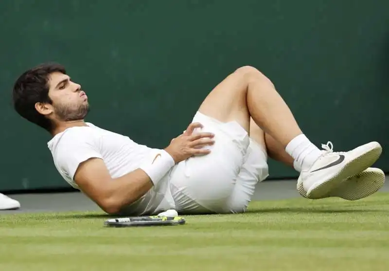 carlos alcaraz   finale wimbledon 2023.  