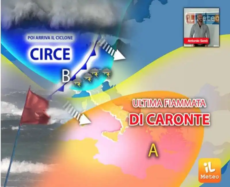 ciclone circe - previsioni ilmeteo.it