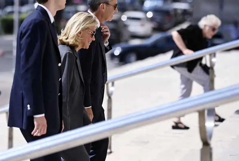 elisabetta belloni durante i funerali di stato di arnaldo forlani