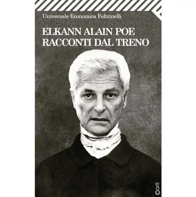 elkann allan poe - racconti dal treno - meme by emiliano carli 