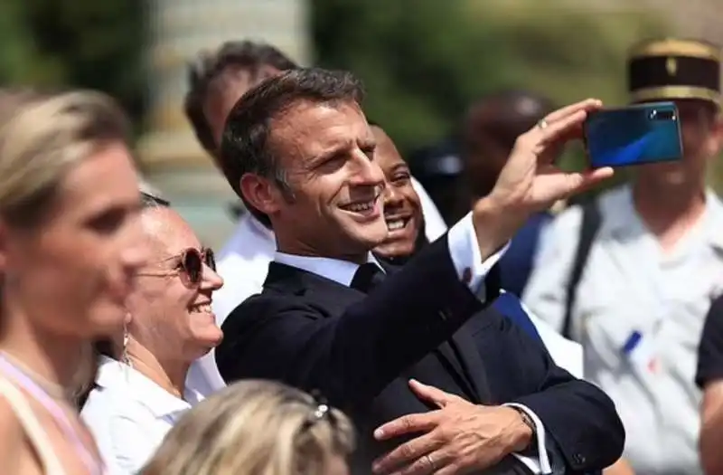 emmanuel macron   parata 14 luglio 